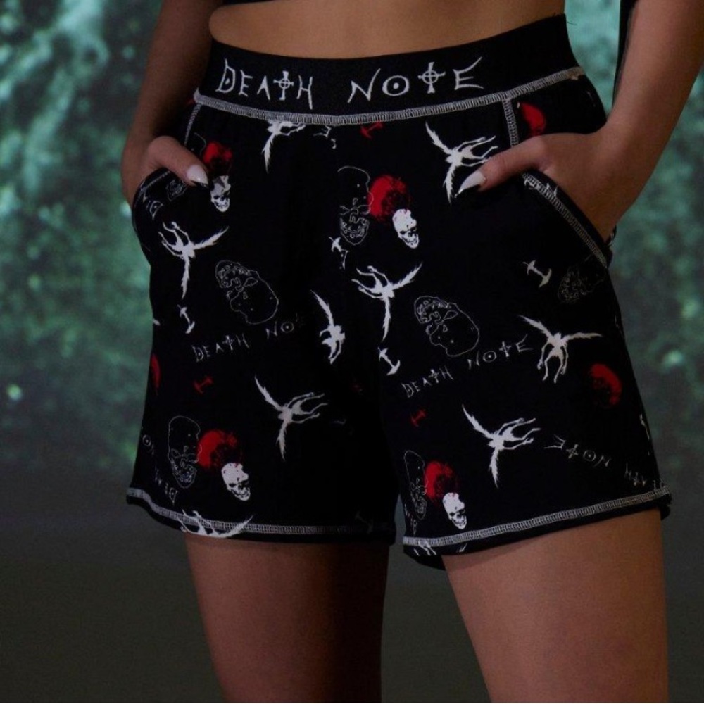 Death Note Ryku Lounge Shorts Hot‎ Topic